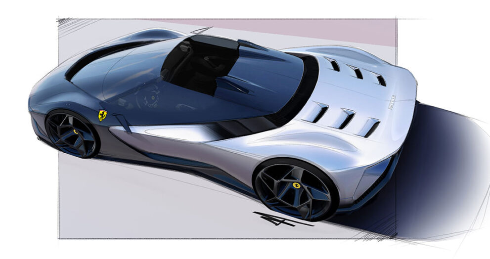 ferrari-sp8-skizze-von-oben